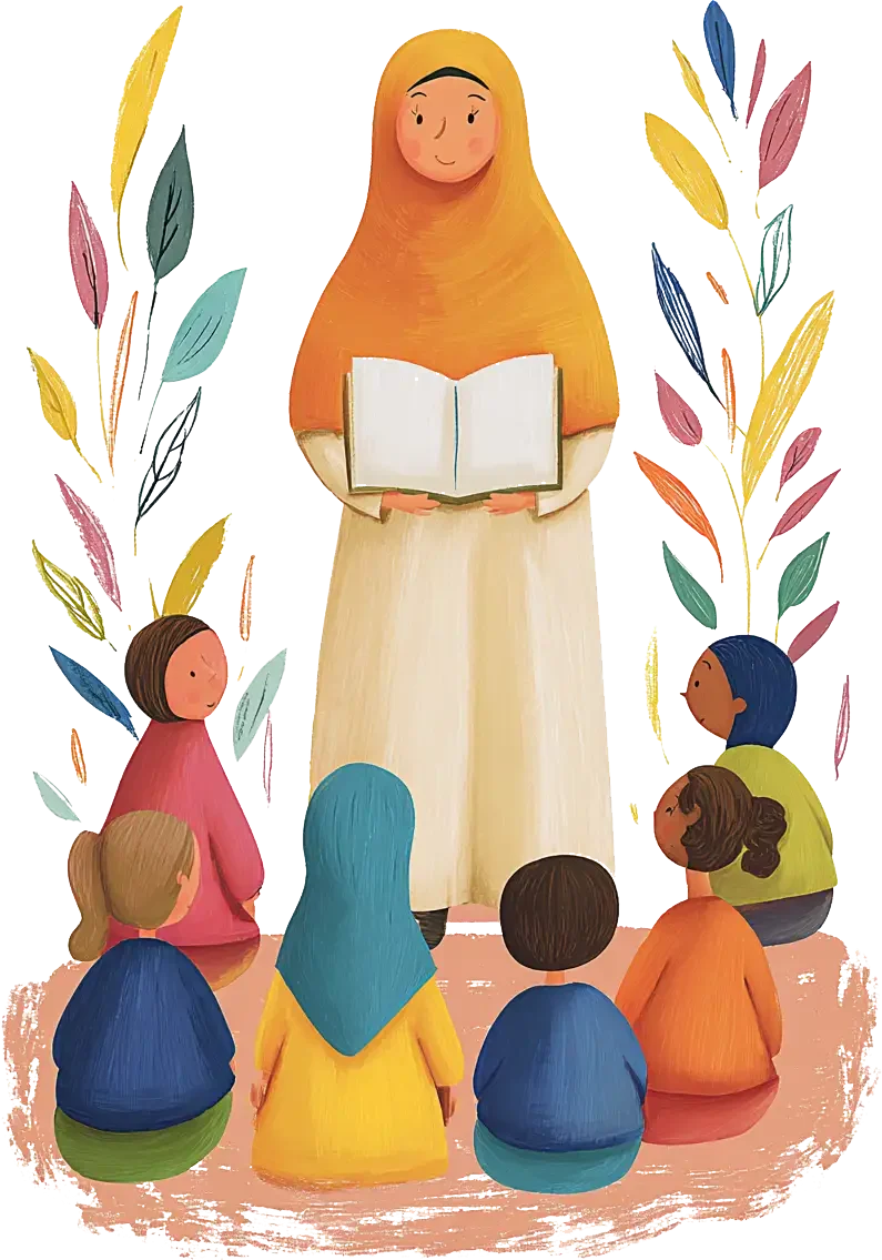 Muslim teacher